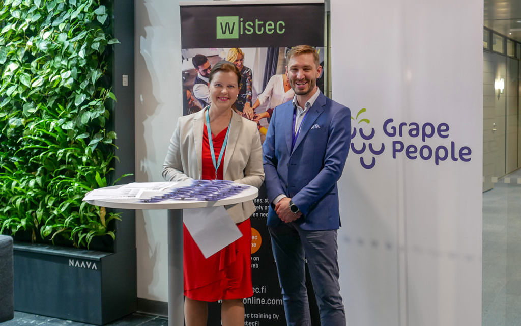 Wistecin ja Grape Peoplen yhteistilaisuus 31.8.2018